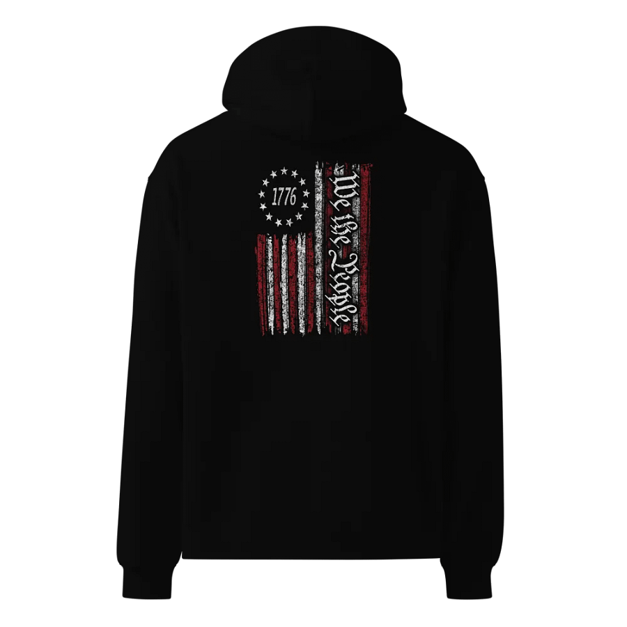 1776 Flag Oversized Hoodie product image (3)
