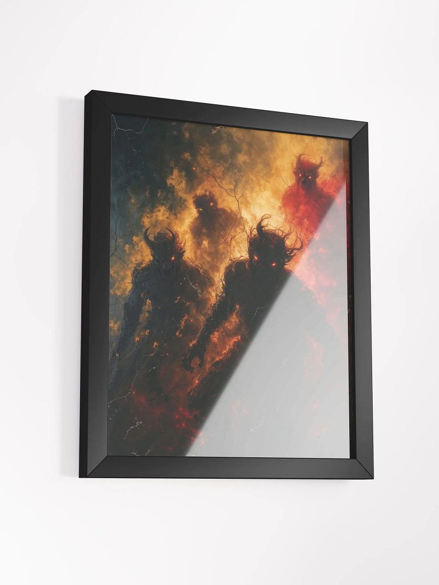Fiery Shadows Framed Print product image (16)
