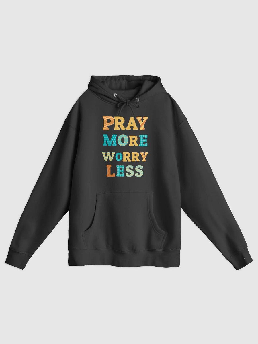 Vibrant Pray More Pullover Hoodie product image (31)