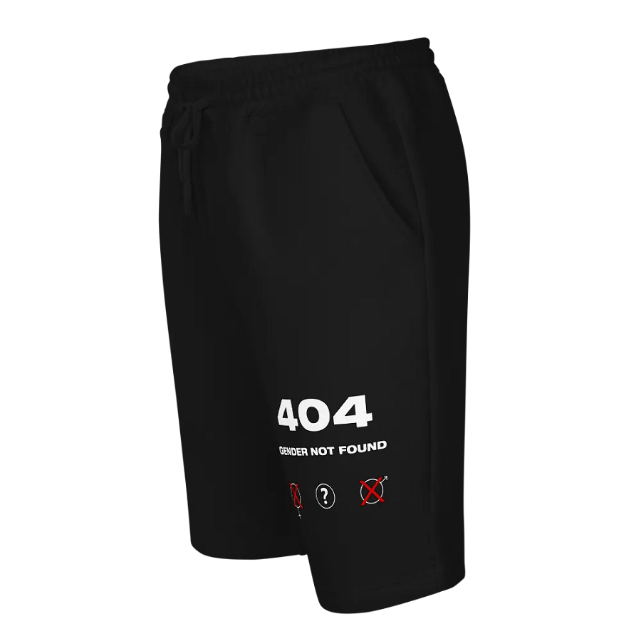 404 Gender not Found Fleece Shorts product image (8)