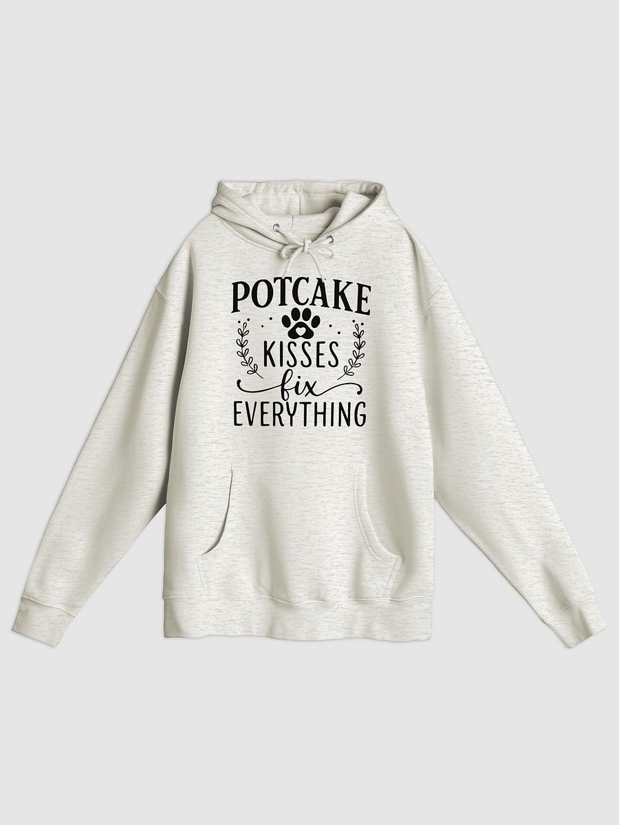Potcake Kisses Fix Everything Dog Lover Hoodie- Healing Paw Print Tee product image (2)