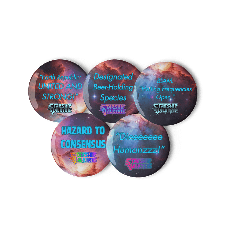 Starship Valkyrie Battle Buttons (Collection 1) product image (3)