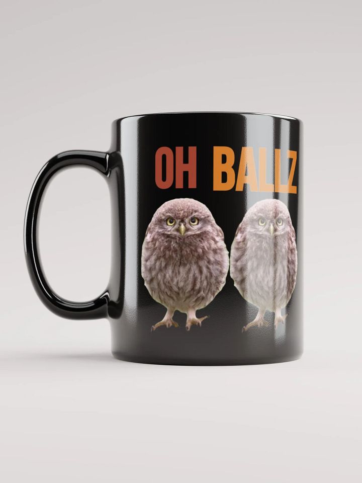 Oh Ballz Mug - Black product image (2)