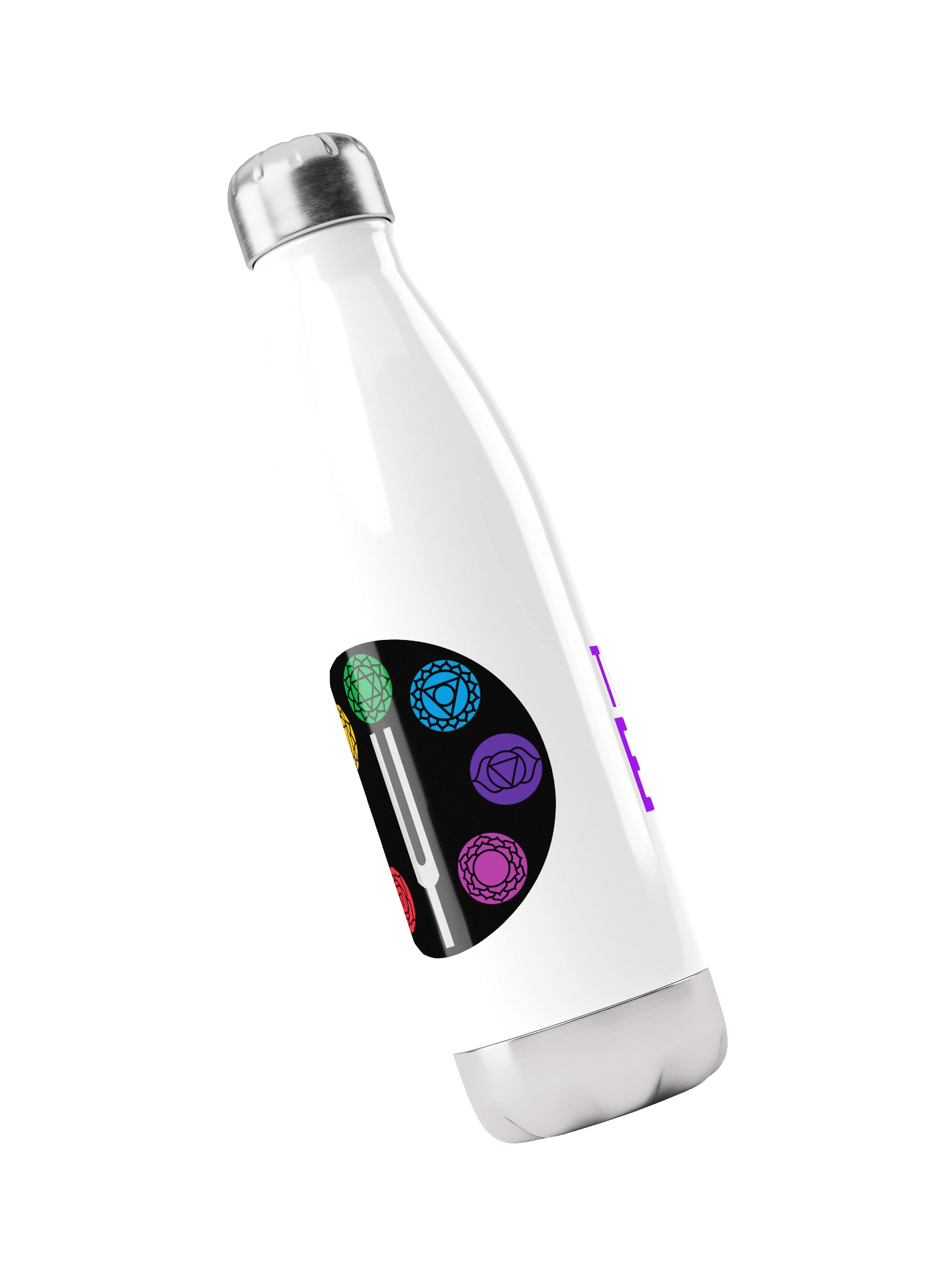Thinkroot Energy Chakra Stainless Steel Water Bottle product image (1)