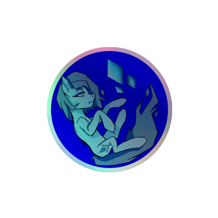 2025 Holo bubble sticker product image (2)