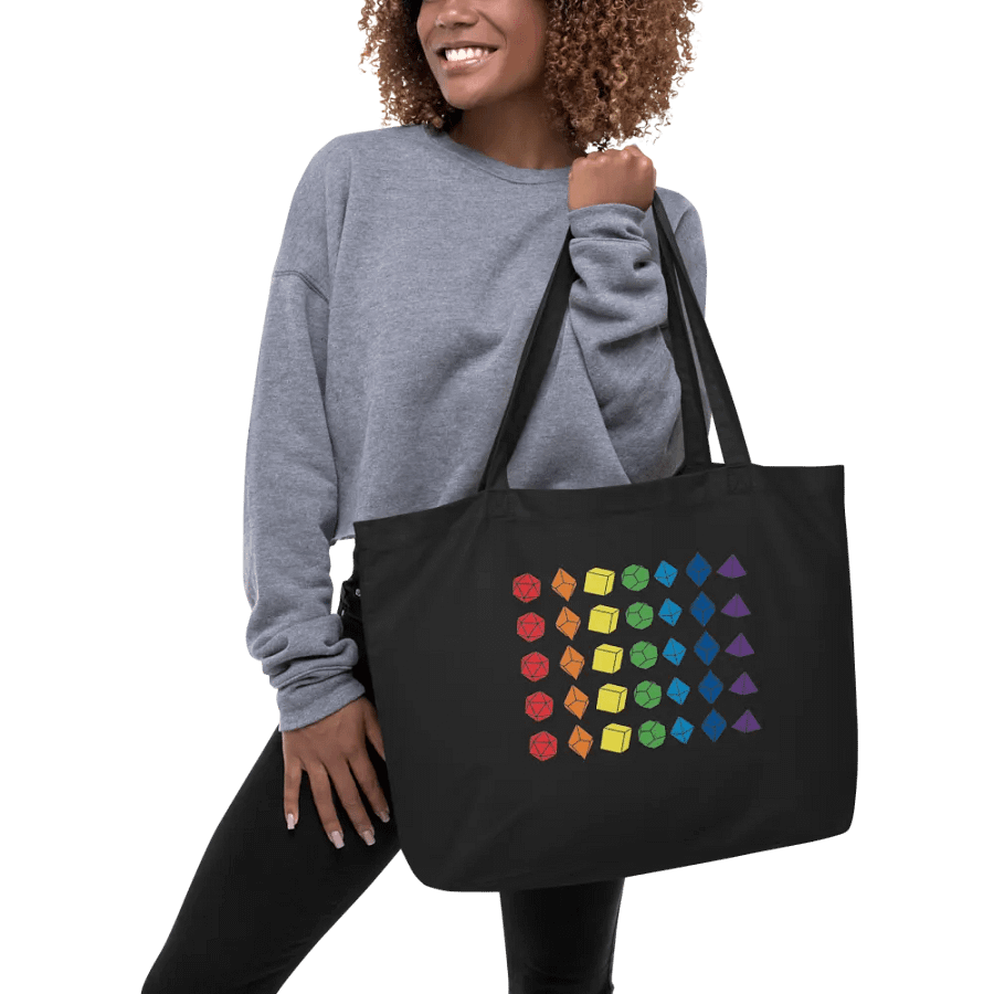 Polyhedra Dice Tote Bag product image (5)