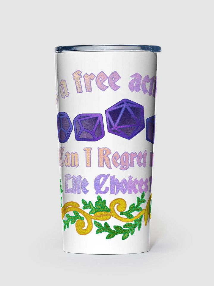 Regretful Choices 20oz Stainless Steel Tumbler product image (1)