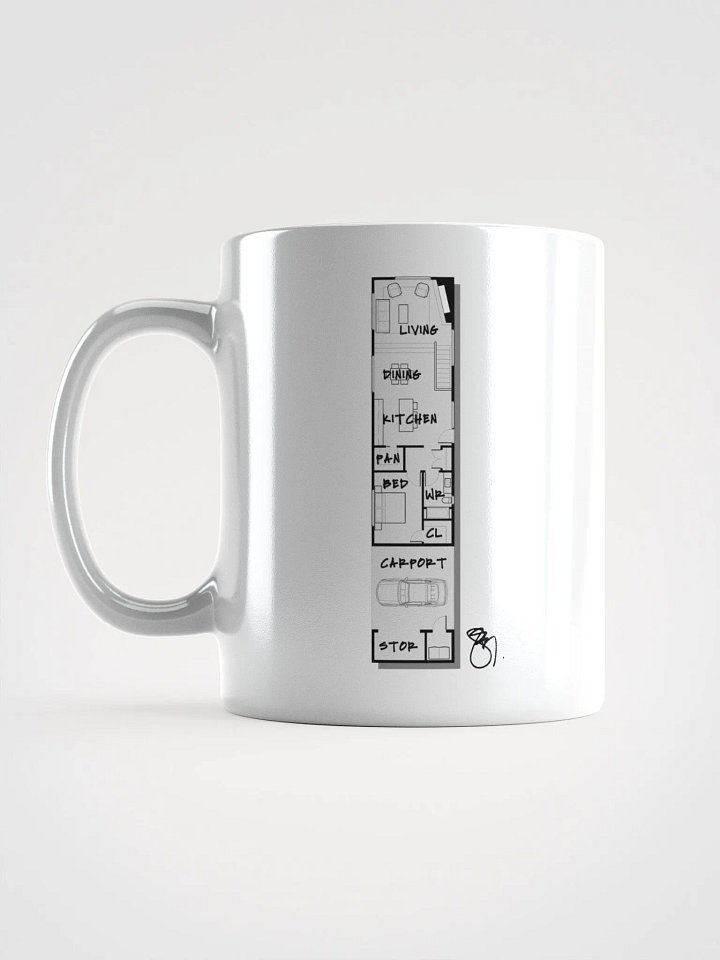 Alphabet Floor Plan Mug - I product image (1)