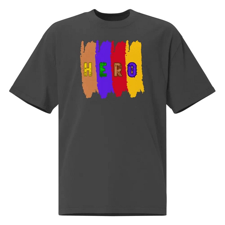 HERO Distressed Brushstroke T-Shirt product image (1)