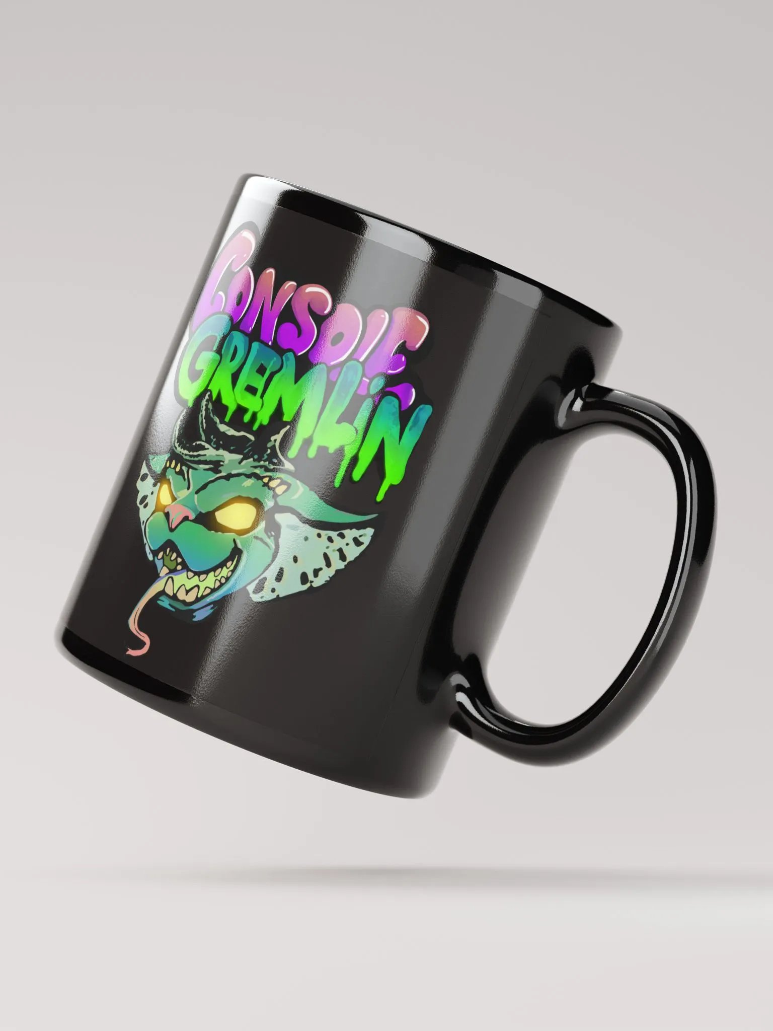 Console Gremlin Black Glossy Mug product image (3)