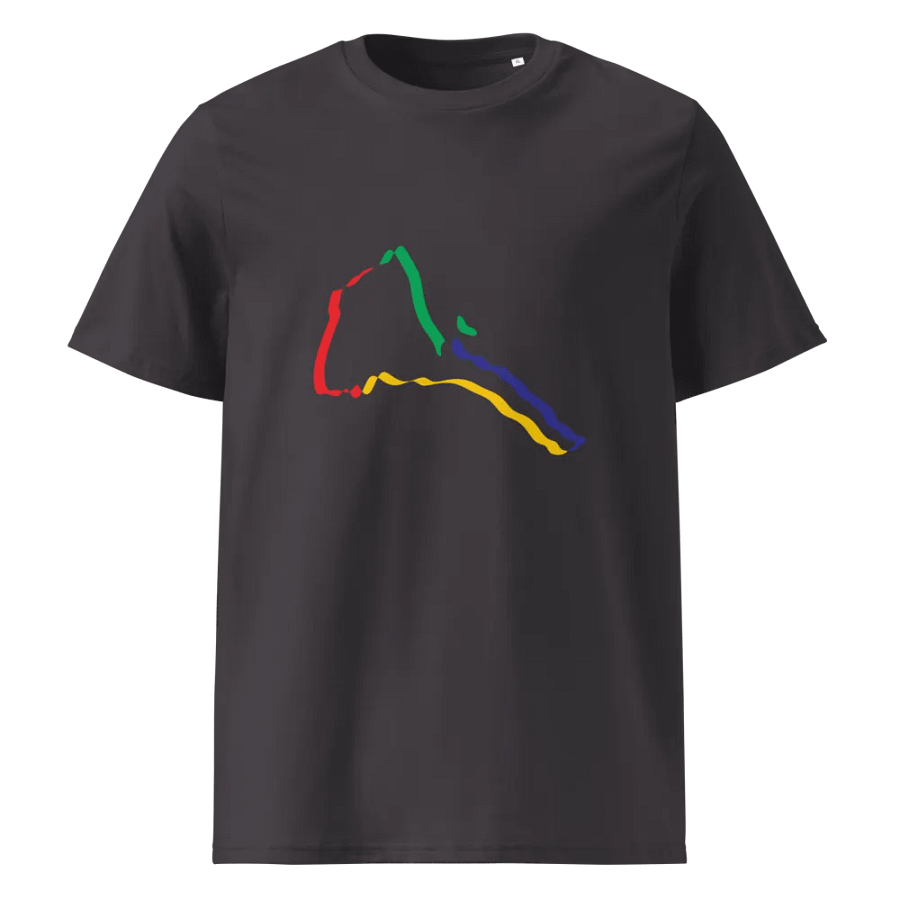 Chromatic Lines Organic Cotton T-Shirt product image (5)