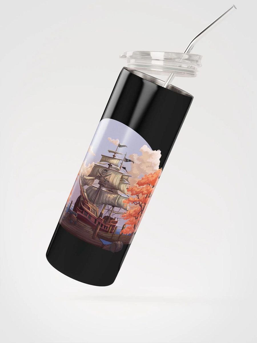 Fall Pirate Water Bottle with Straw product image (2)