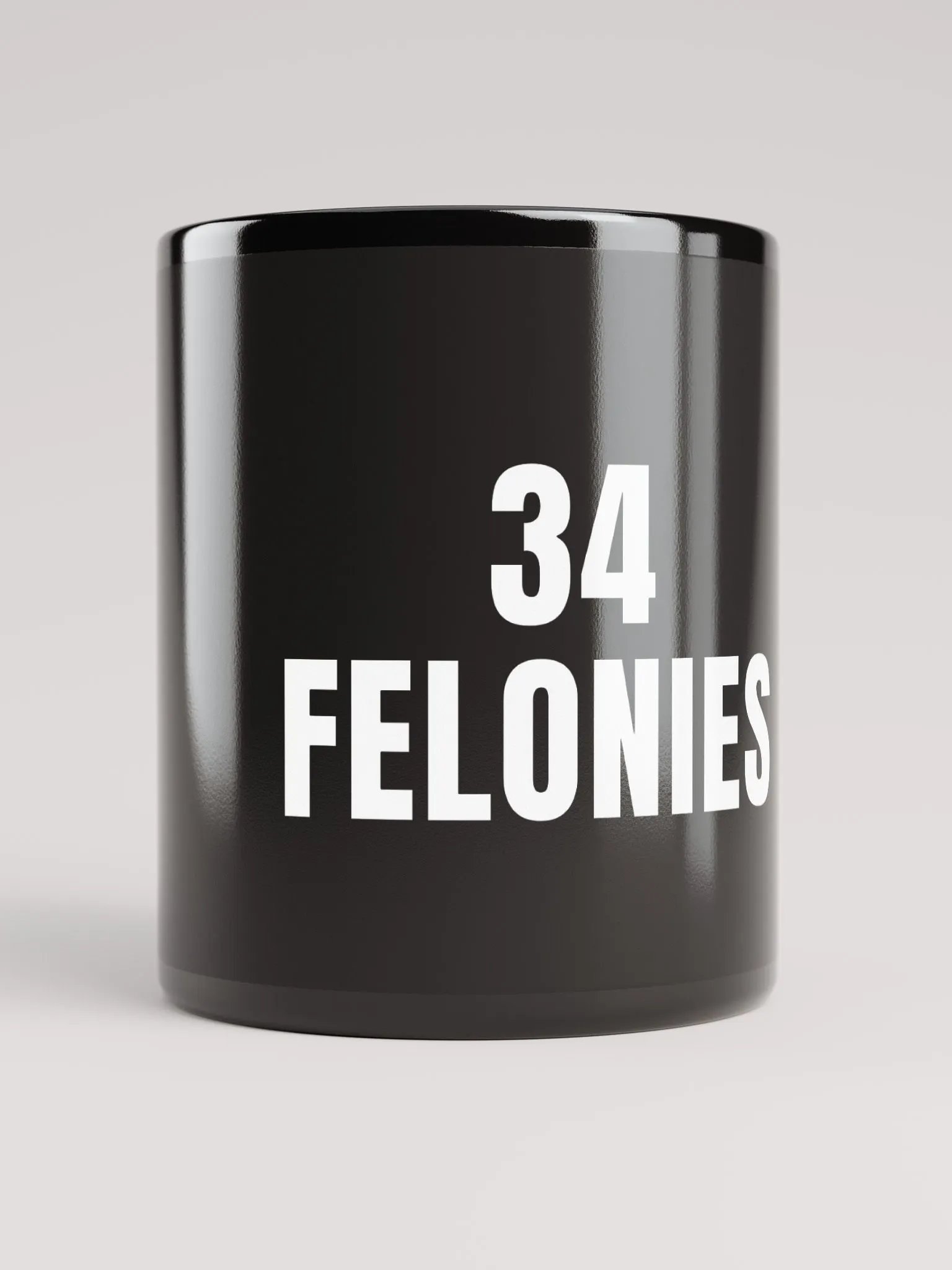 Pris-34- FELONIES-Black Glossy Mug product image (5)