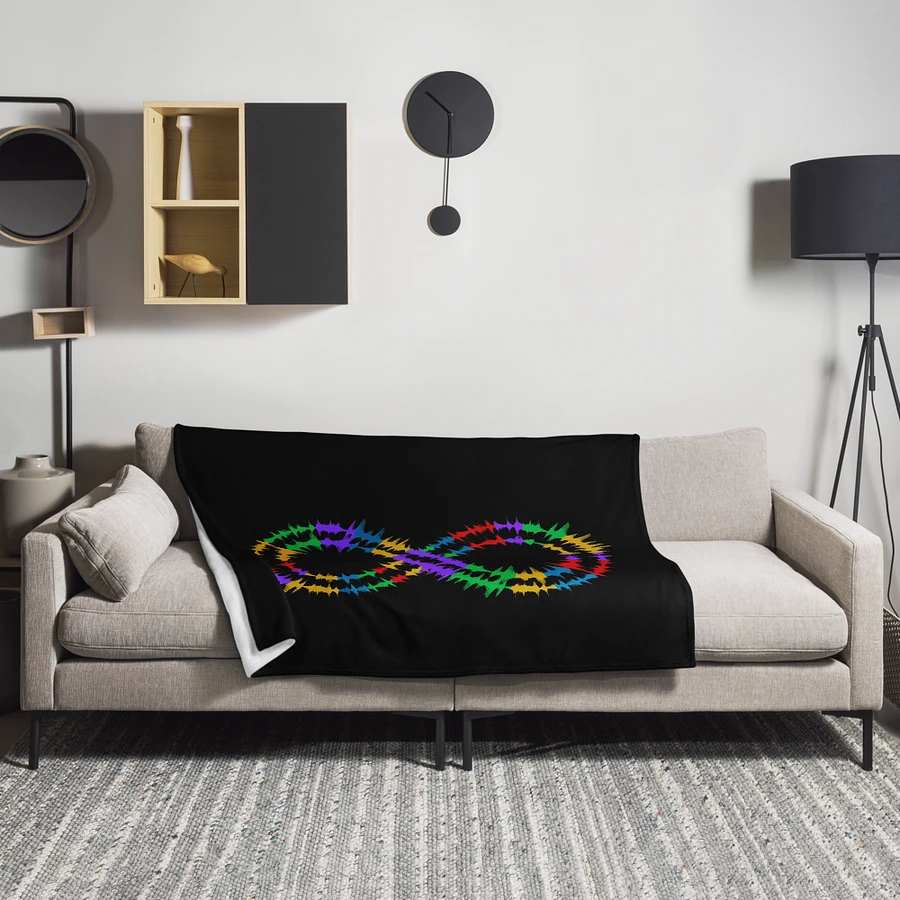 Rainbow Soundwave Infinity Blanket product image (25)