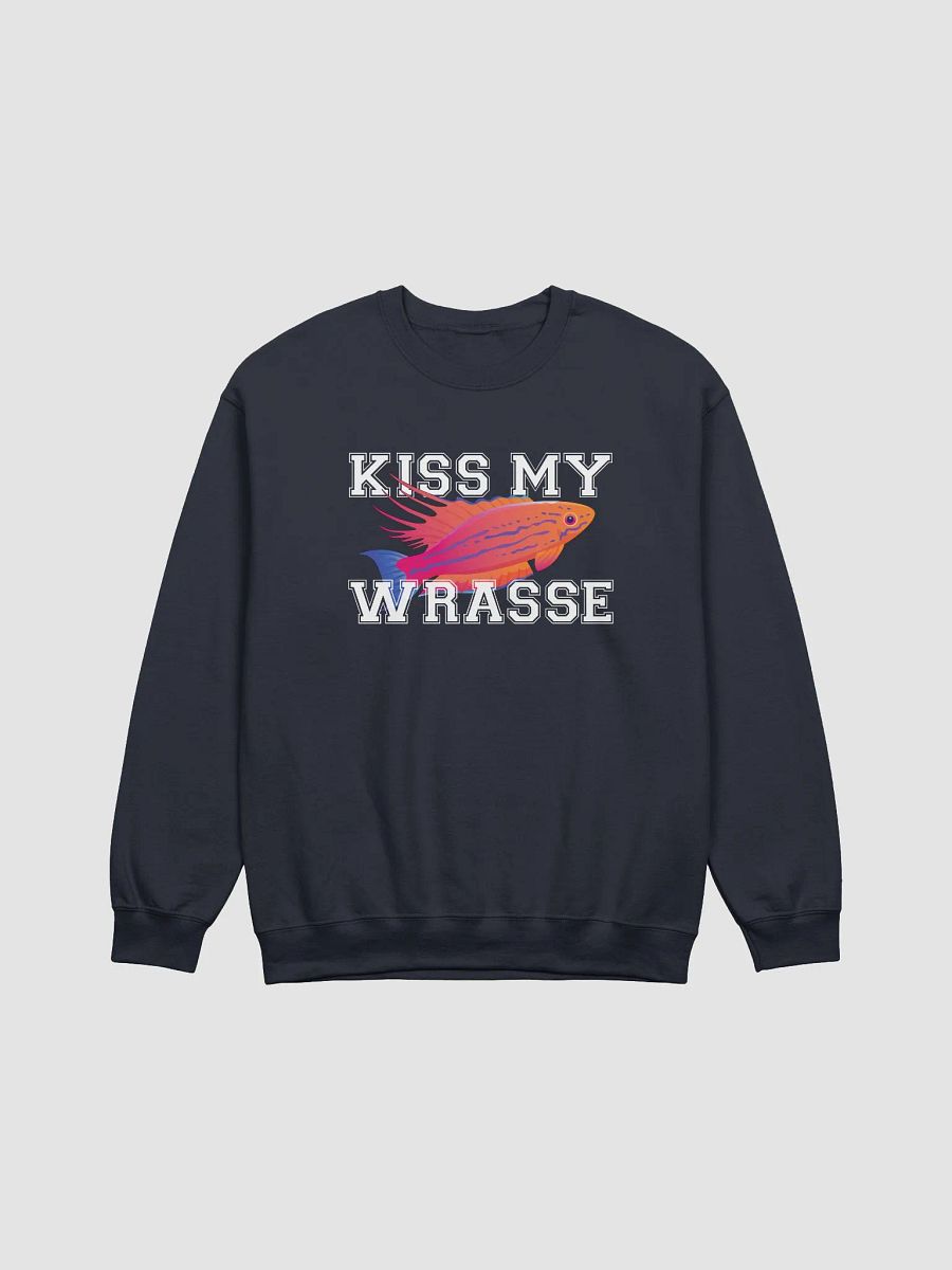 Kiss My Wrasse (Fairy Wrasse) | Sweatshirt for Saltwater and Coral Reef Aquarium Hobbyists product image (16)