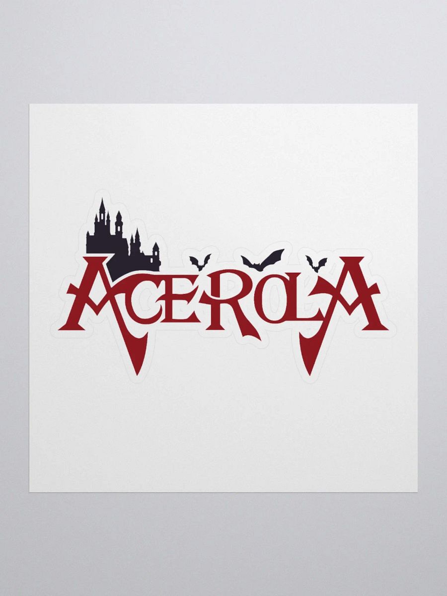 Acerola Kiss Cut Sticker product image (1)