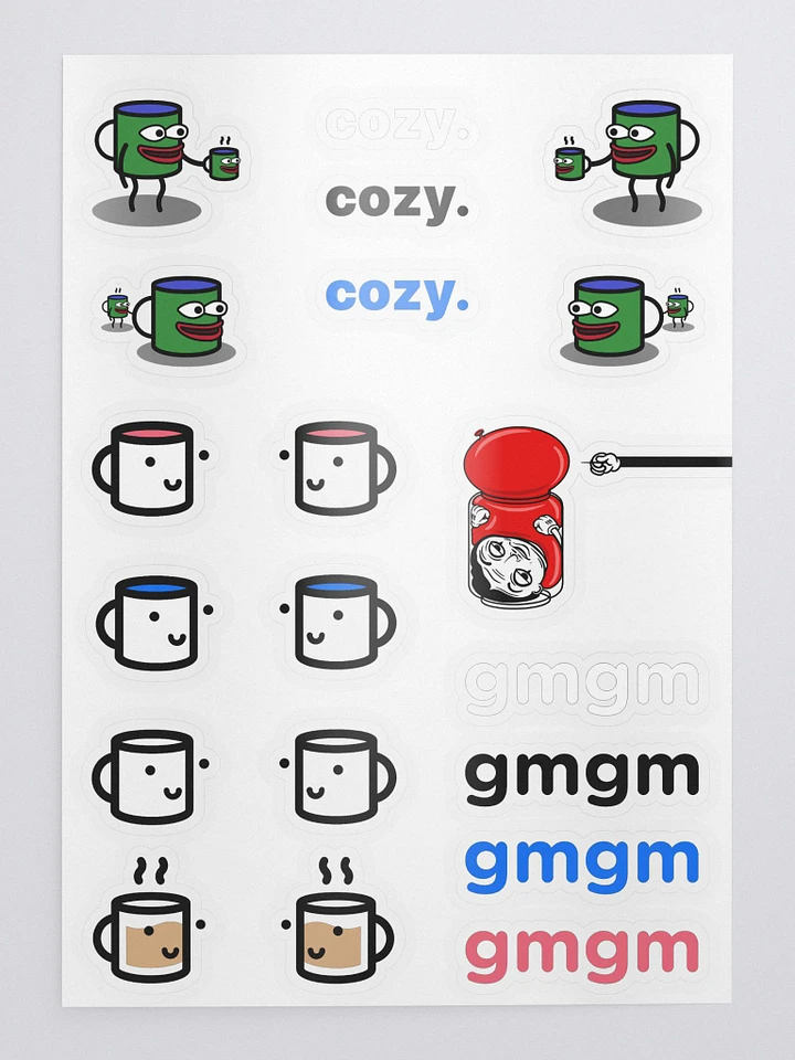 cozy stickers product image (1)