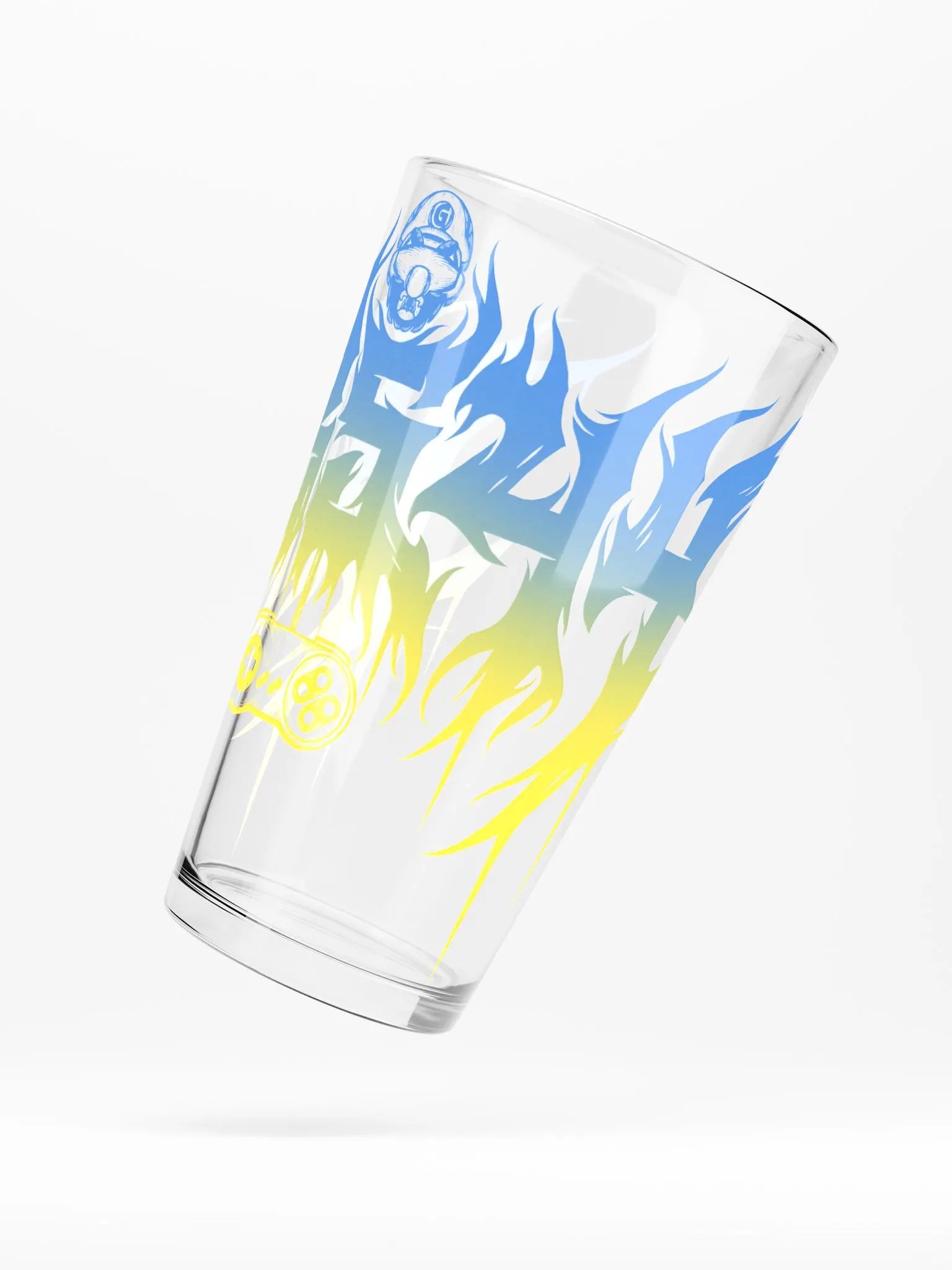 Brutal Gobs Logo Pint Glass product image (5)