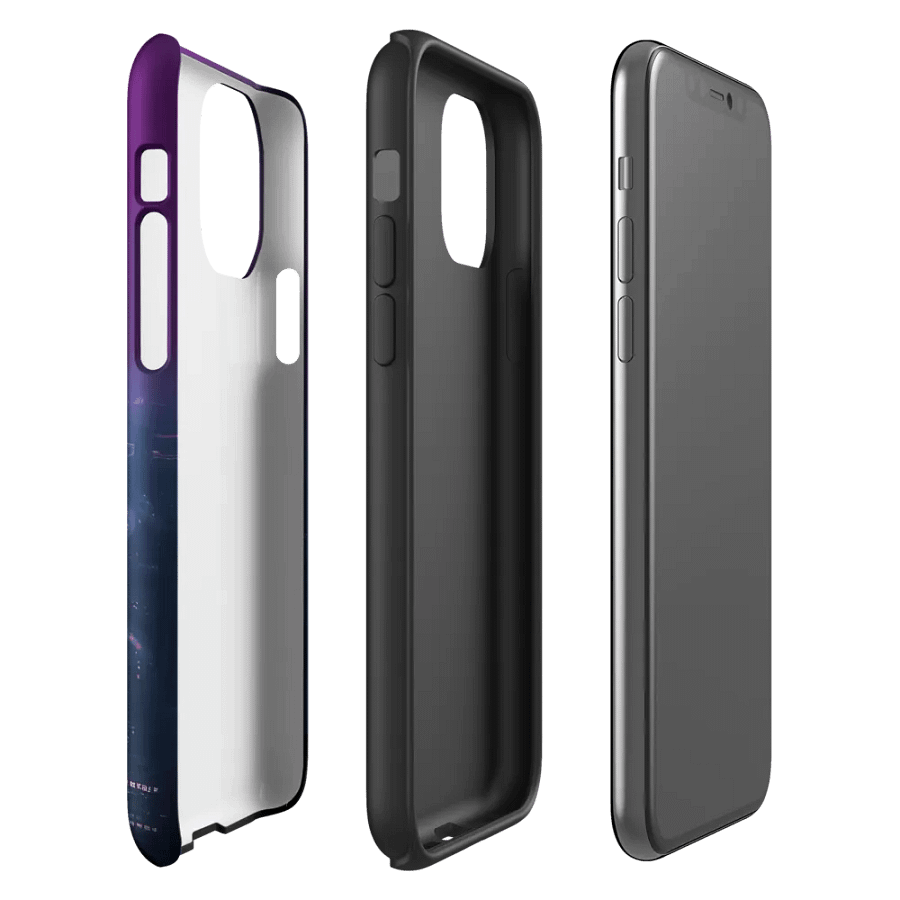 Magenta Skyline - iPhone Tough Case product image (29)
