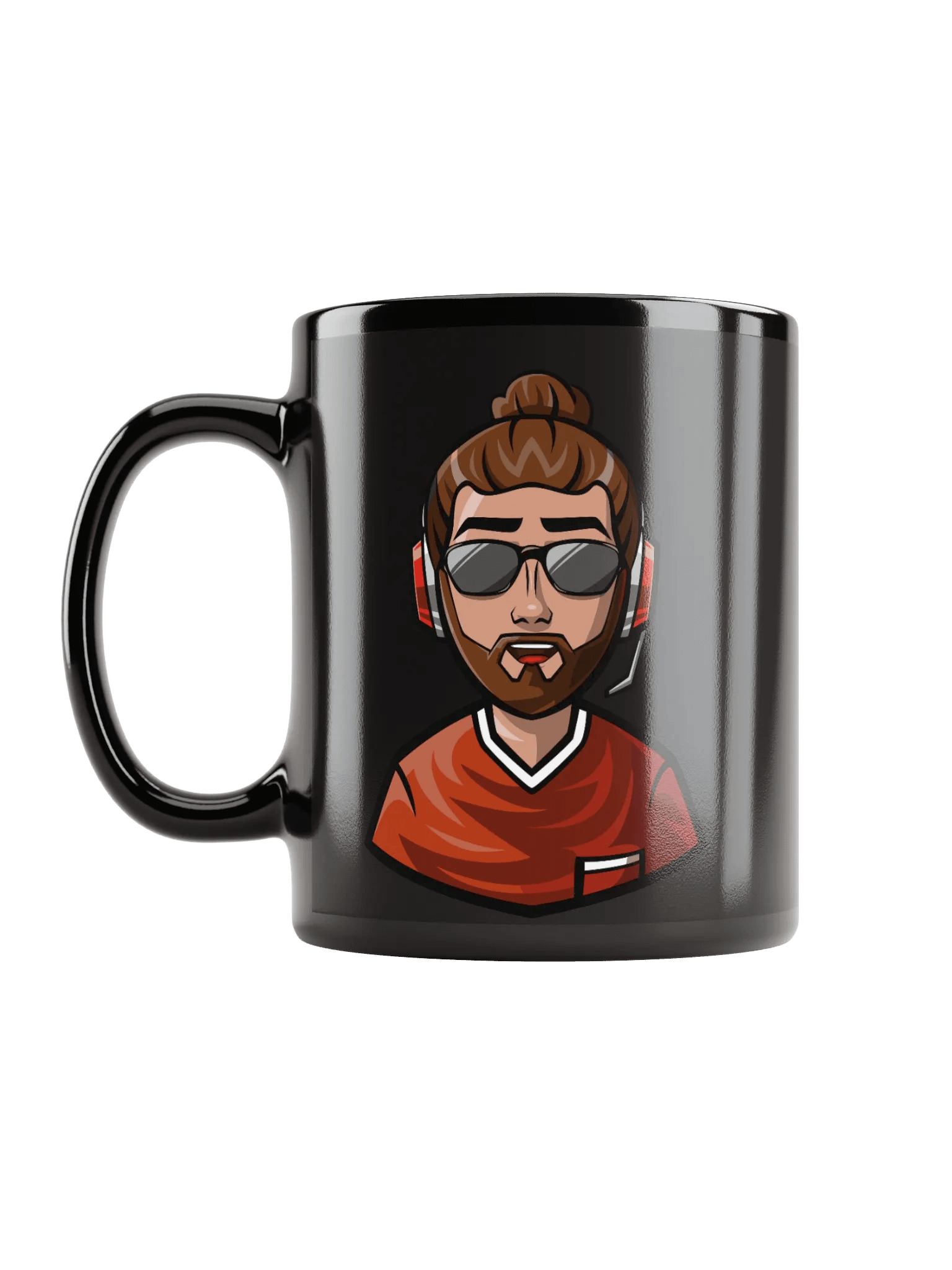 Mug noir brillant - JSTV product image (3)