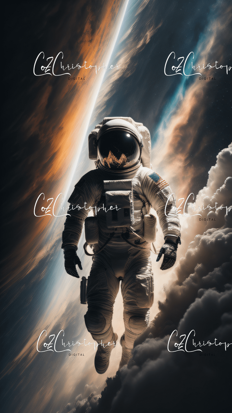 A Walk in Space Mobile Wallpaper product image (5)