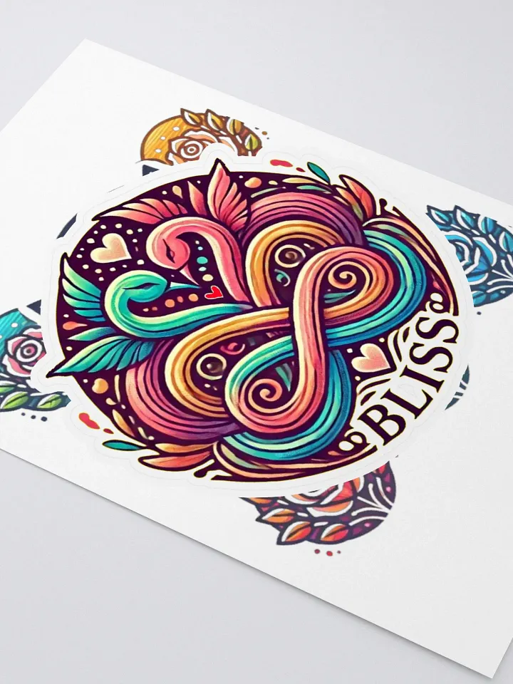 Swan Heart Bliss Sticker Sheet product image (2)