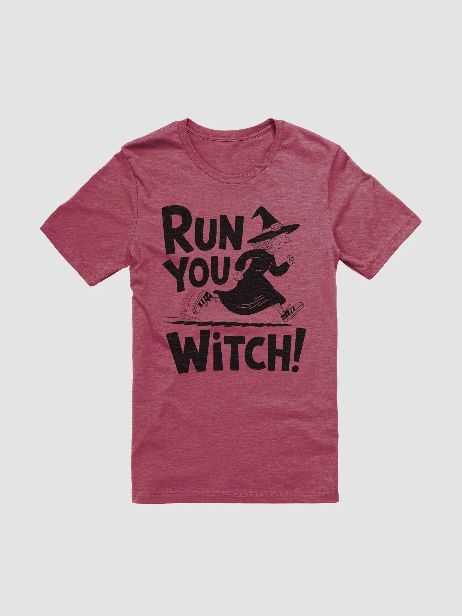 Witchy Run - Motivational Witch Illustration T-Shirt product image (1)