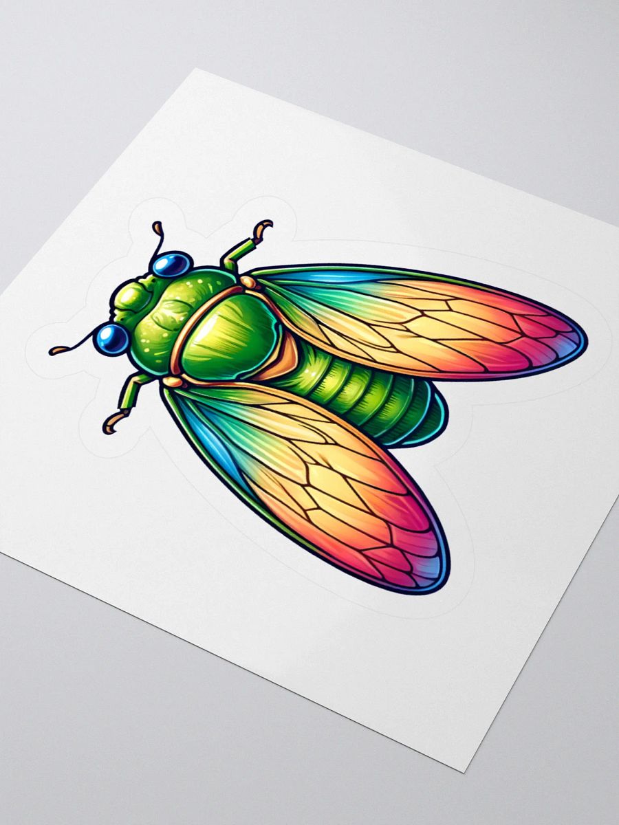 Colorful Cicada Sticker product image (8)