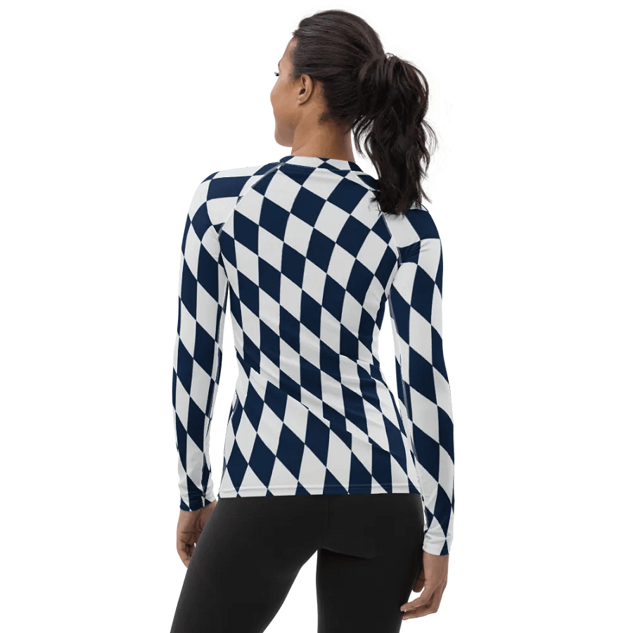 Emo Distortion Women's Rash Guard product image (2)