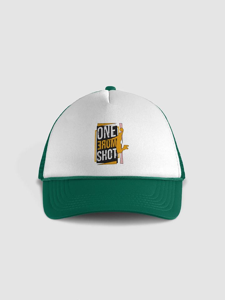 One More Shot Basketball Male Airborne Slam Dunk Foam Trucker Hat product image (5)