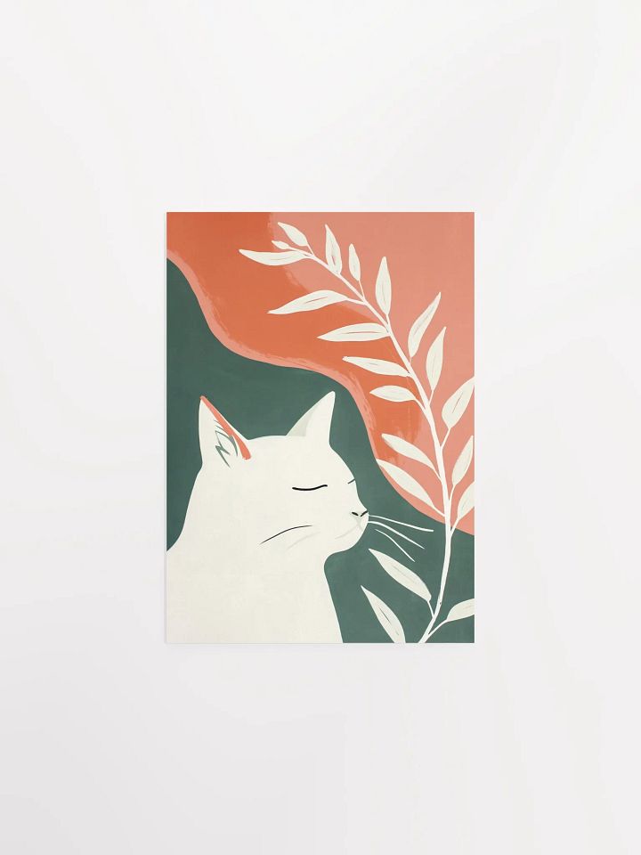 Tranquil Cat Dreams Poster product image (1)