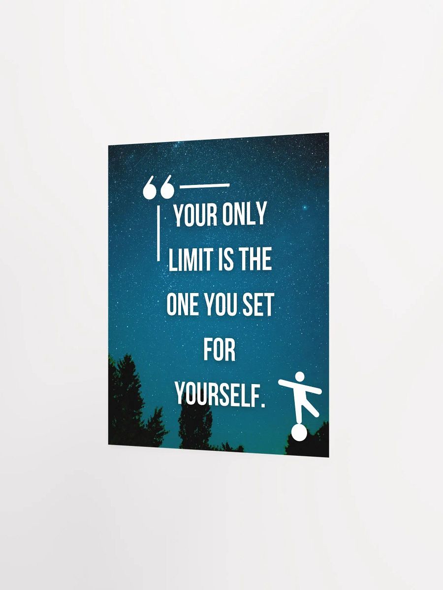 Only Limit Sustainable Poster product image (4)