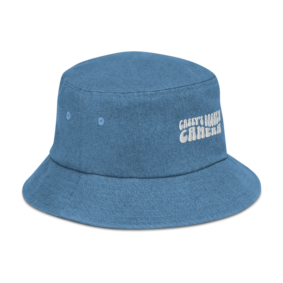 Casey's Broken Camera ( White Denim Bucket Hat) product image (42)