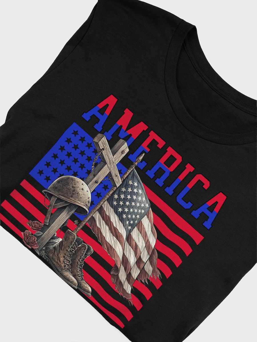 America Independence Day Patriotic Tribute T-Shirt product image (3)