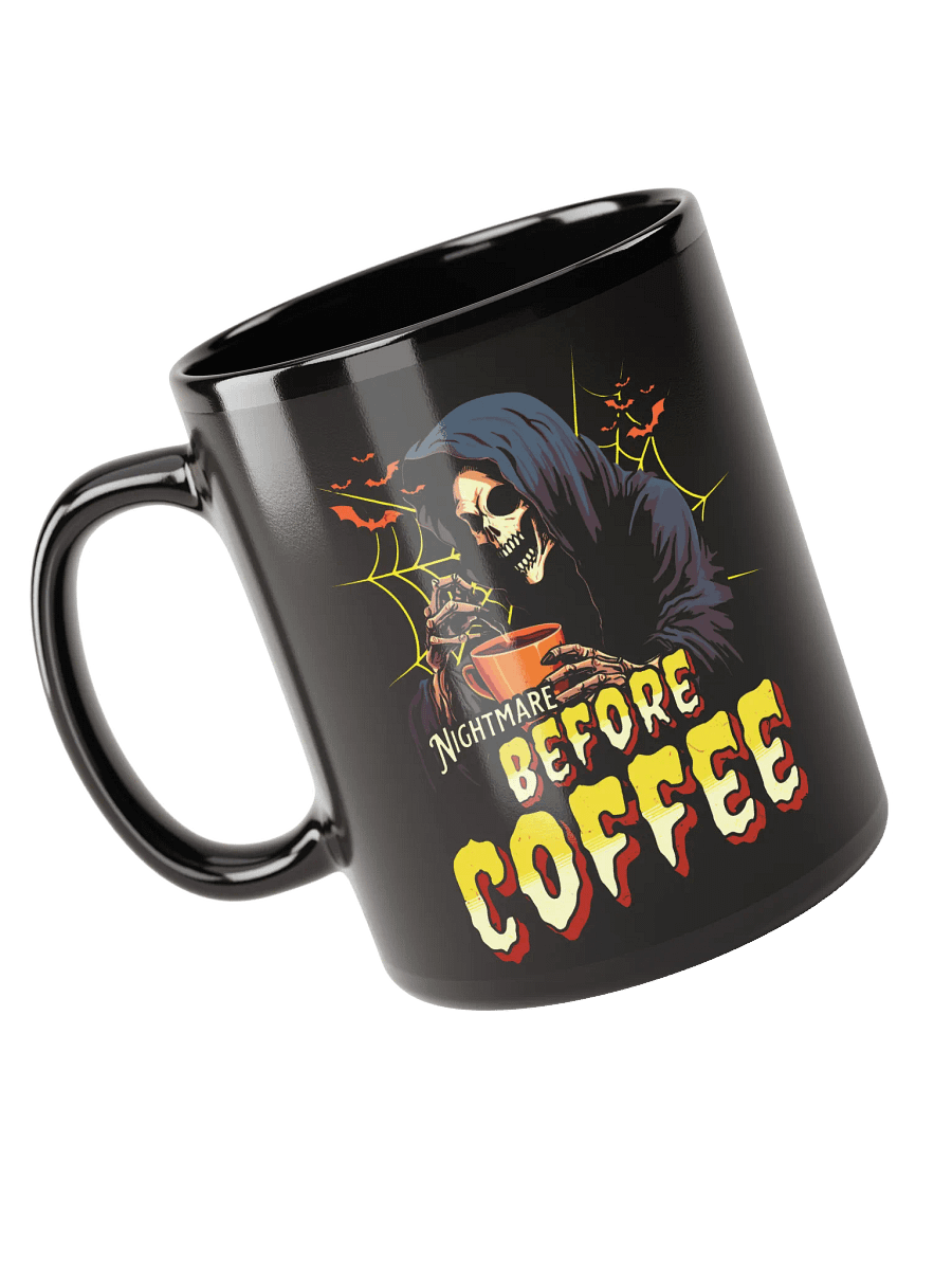 Skeleton Drinking Coffee Mug – 