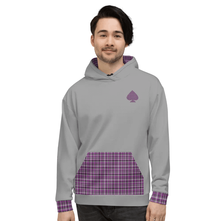 Grey Ace Hoodie product image (2)