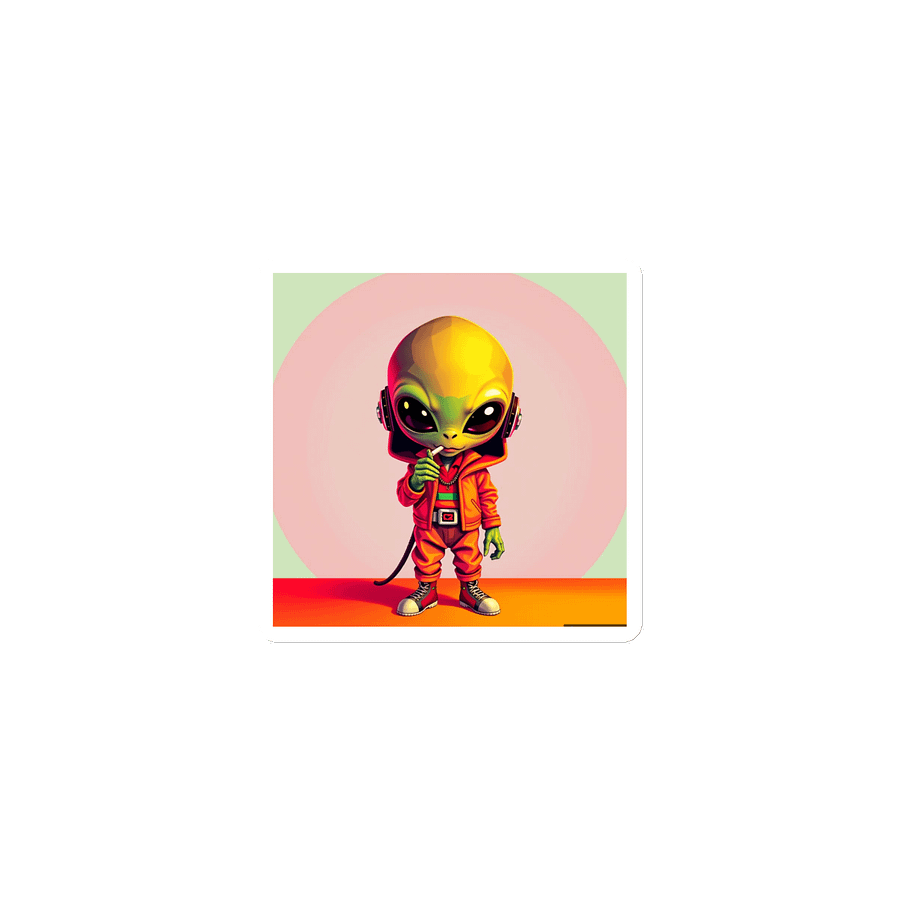 Cosmic Swagger: Alien Street Vibes product image (1)