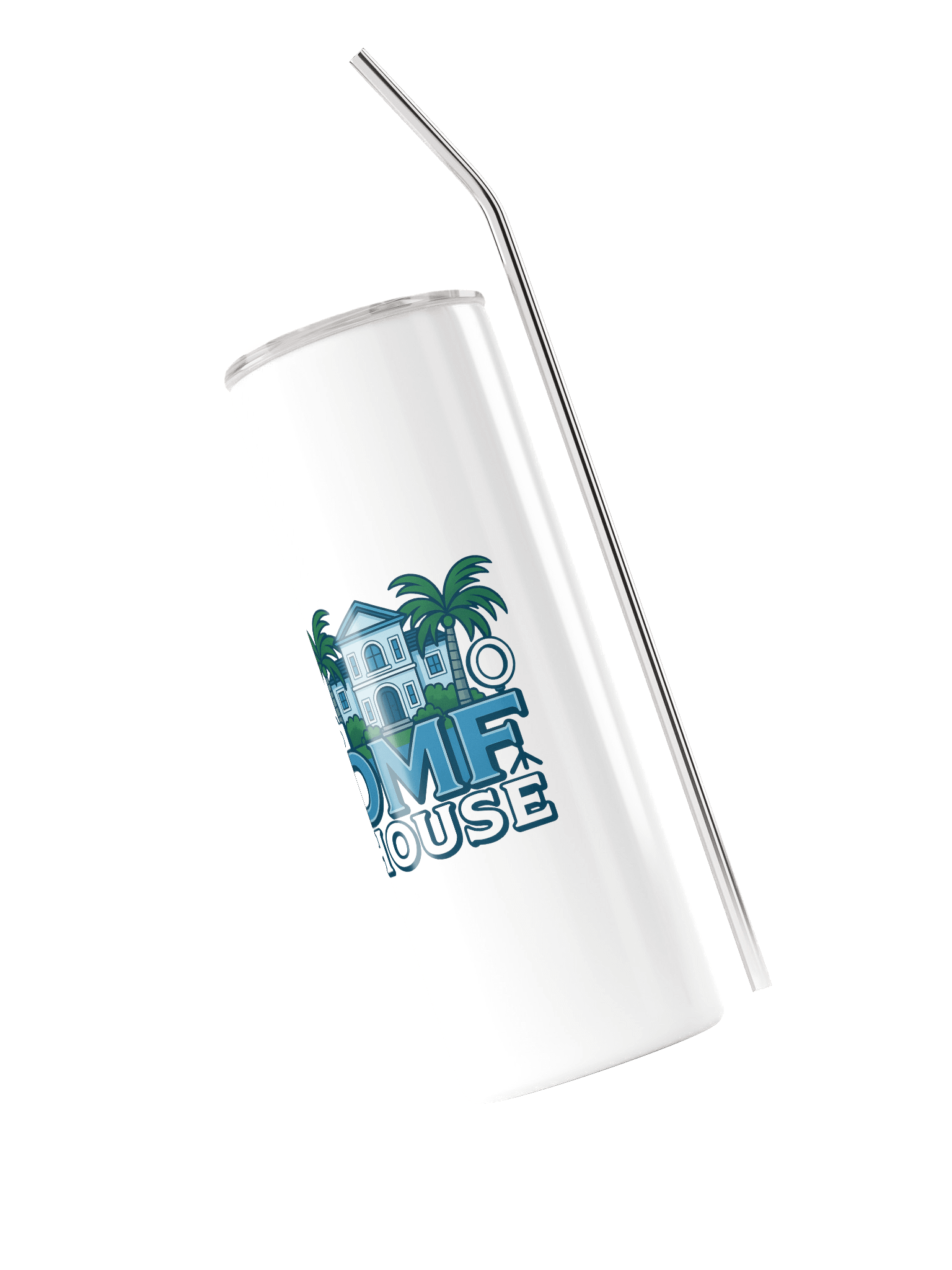 DMF House Tumbler w/Straw product image (3)