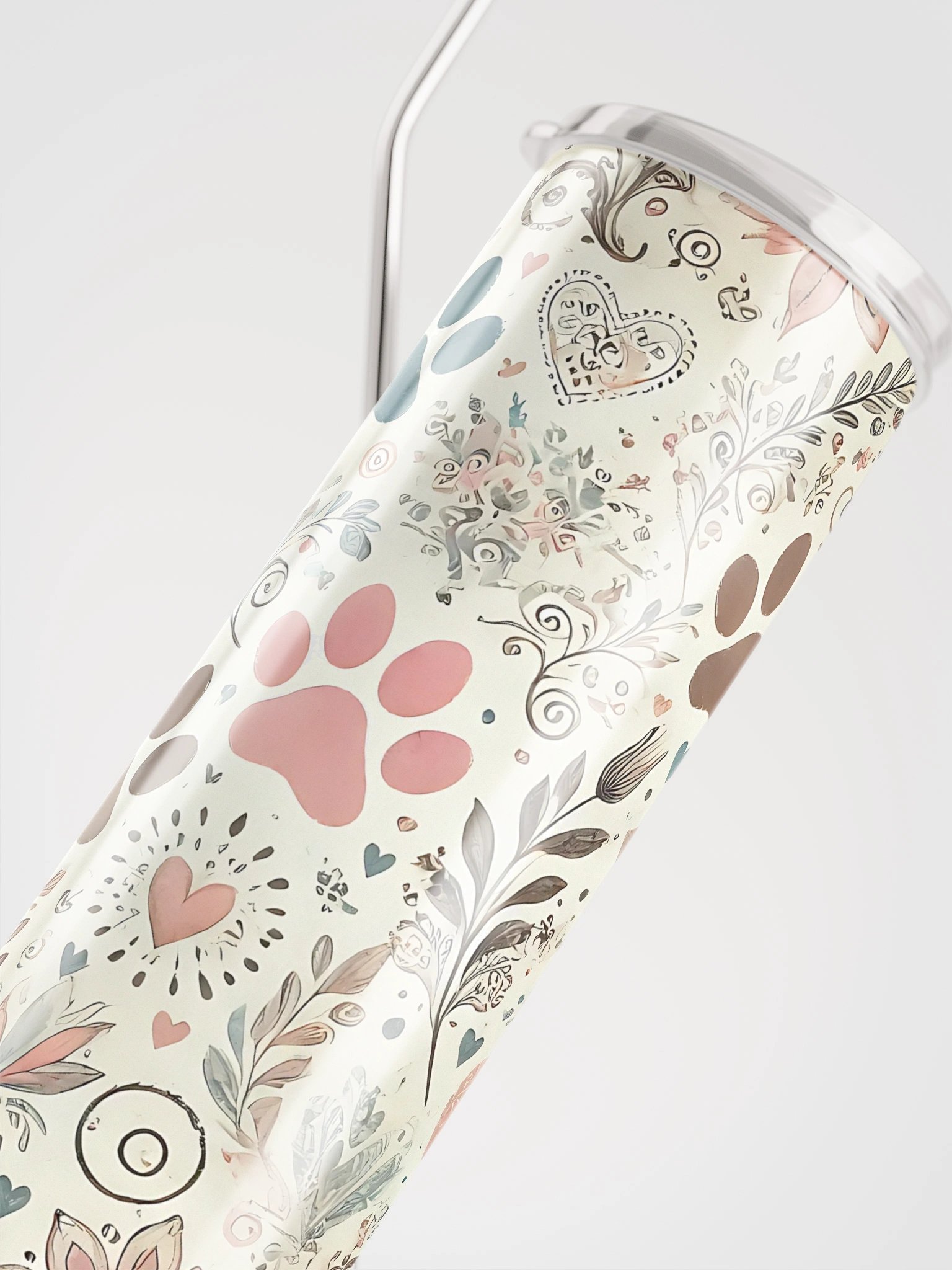 Whimsical Paw Prints Stainless Steel Tumbler product image (8)