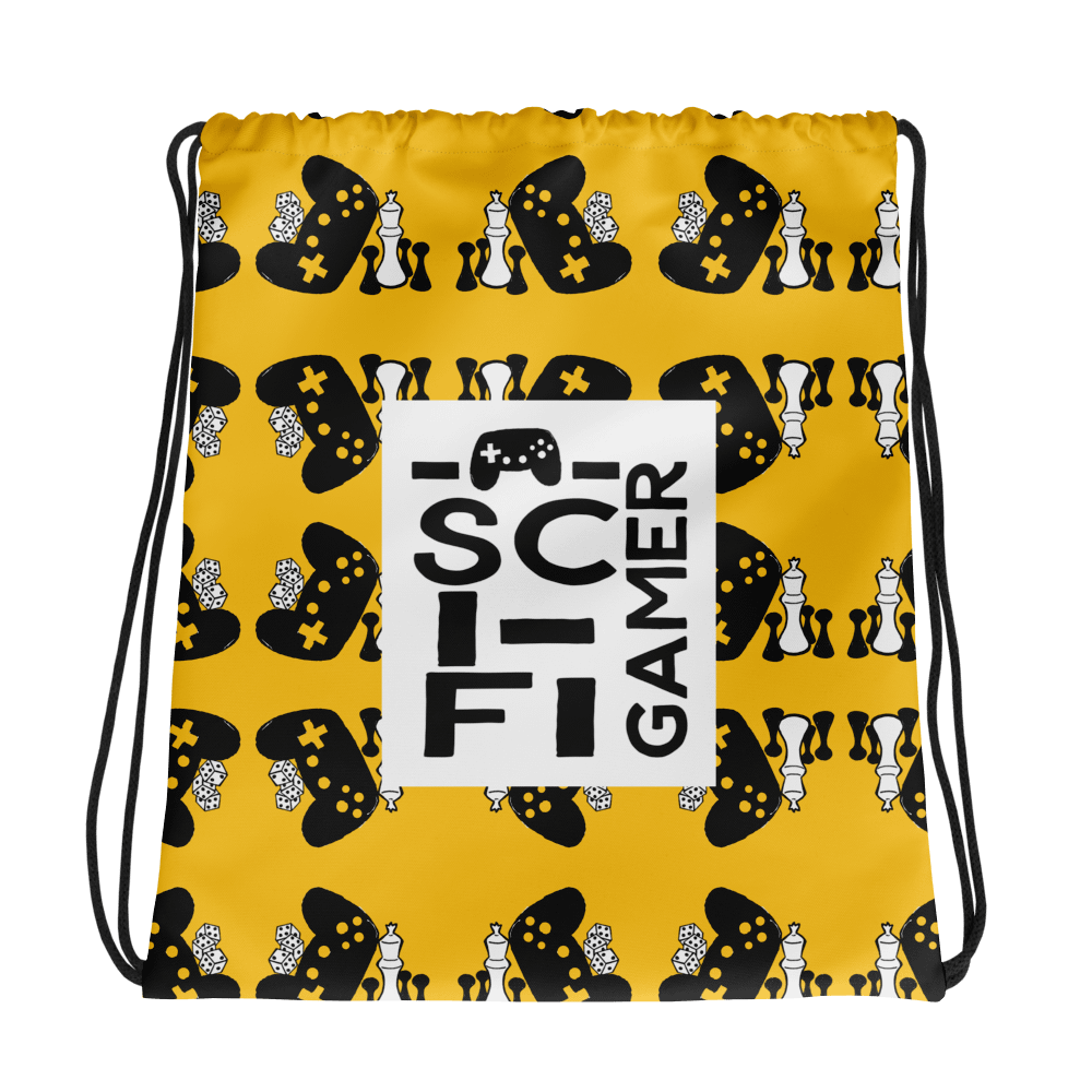 Sci-Fi Gamer Drawstring Bag product image (1)