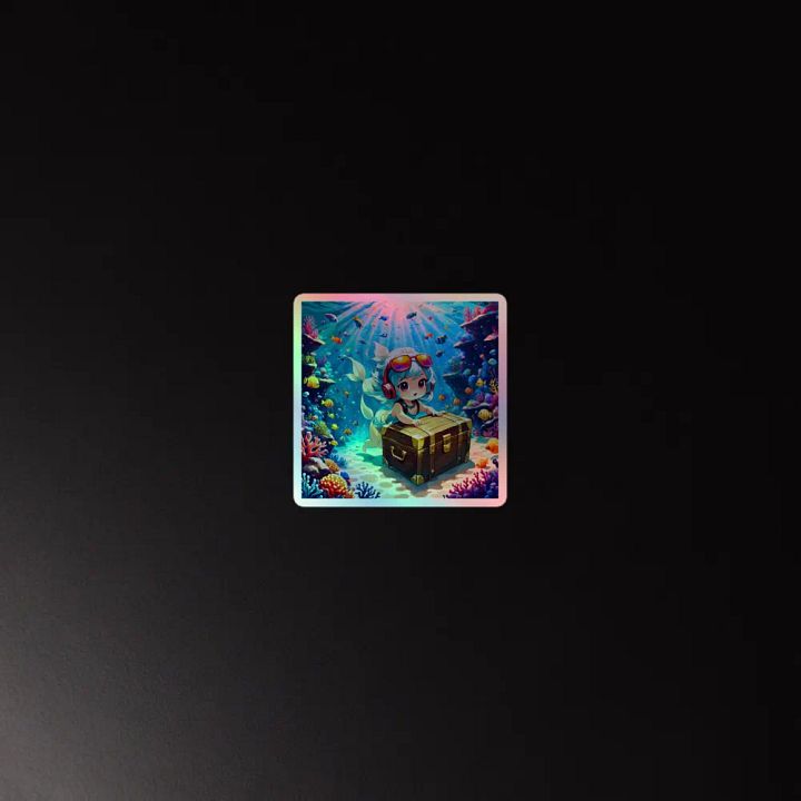 Ocean Treasure Holographic Sticker Set product image (2)