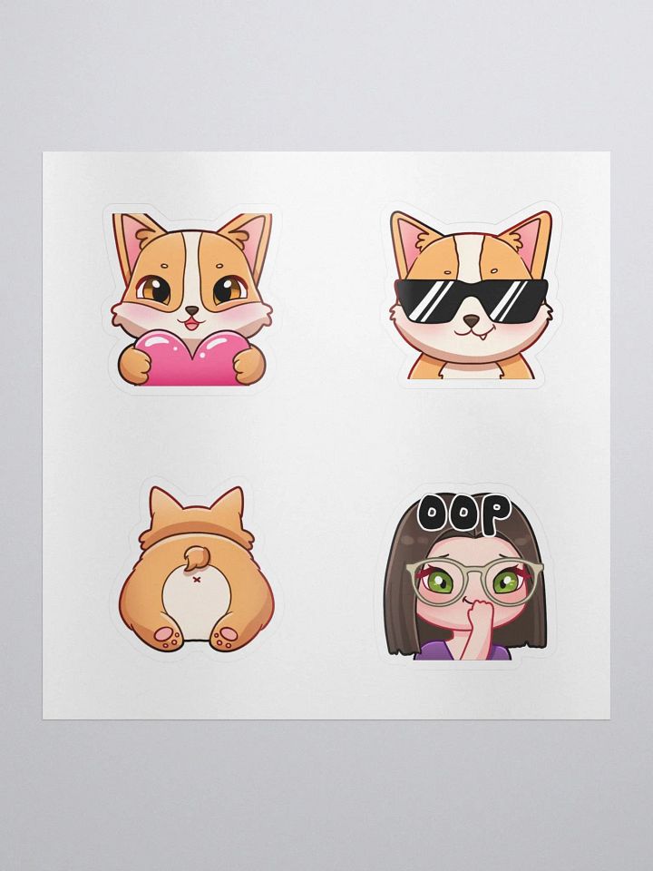 Emote Sticker pack product image (1)