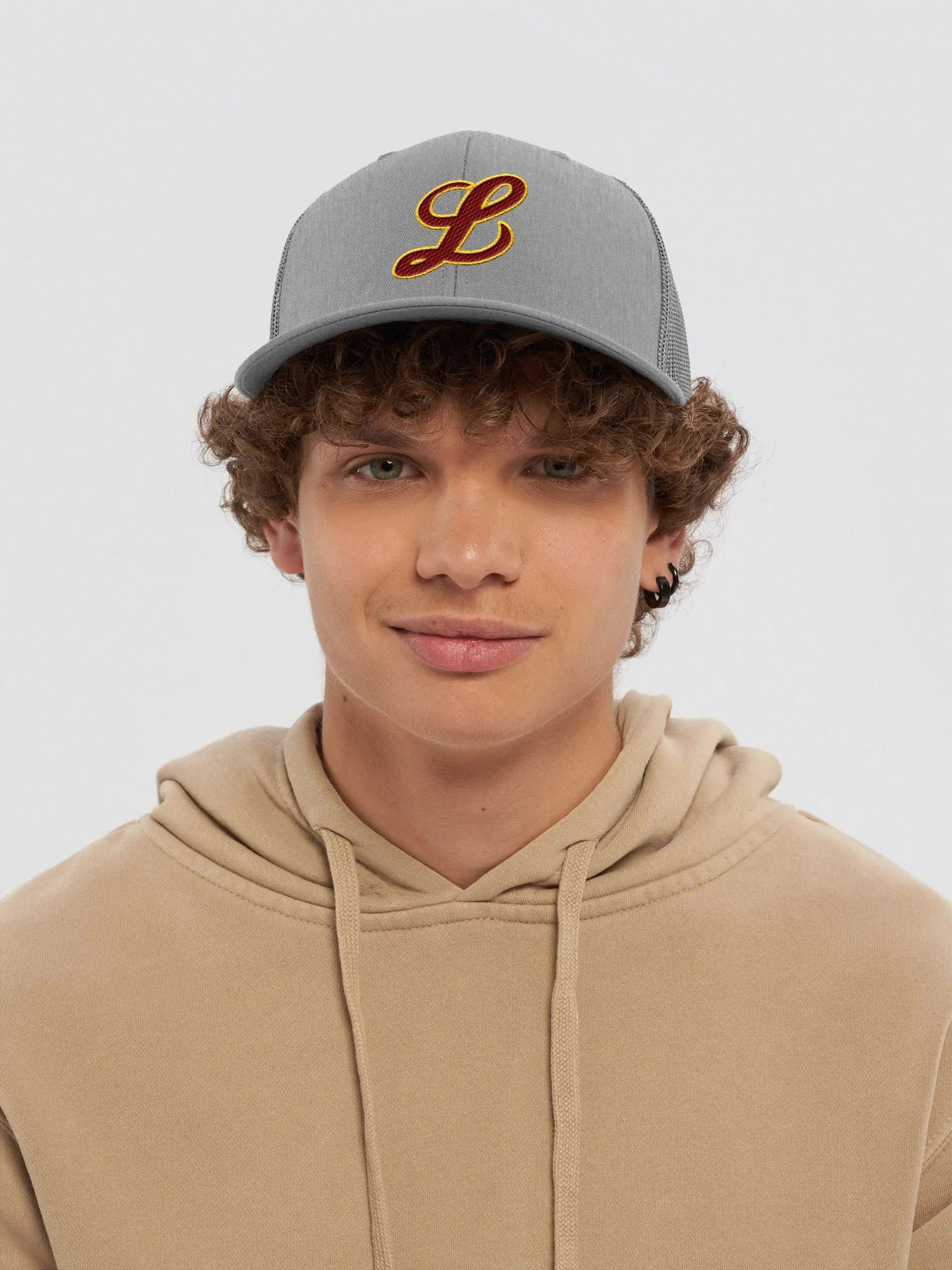 Ladera Cursive "L" Trucker Hat product image (5)