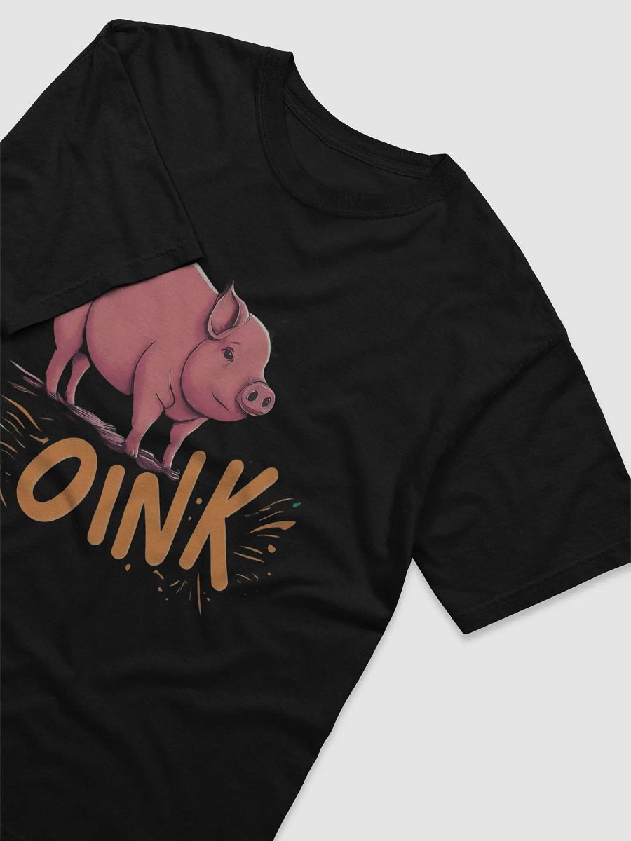 OINK! Pig Cartoon Comfort Tee product image (33)
