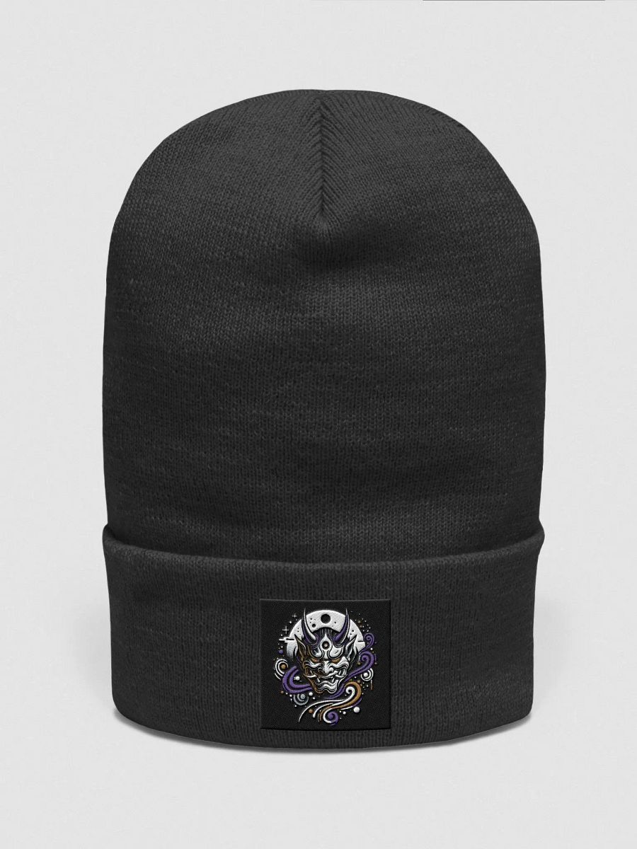Mystical Grin Embroidered Beanie product image (3)