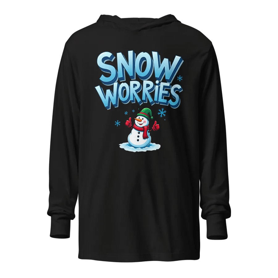 Snow Worries Thumbs-Up Hoodie product image (1)