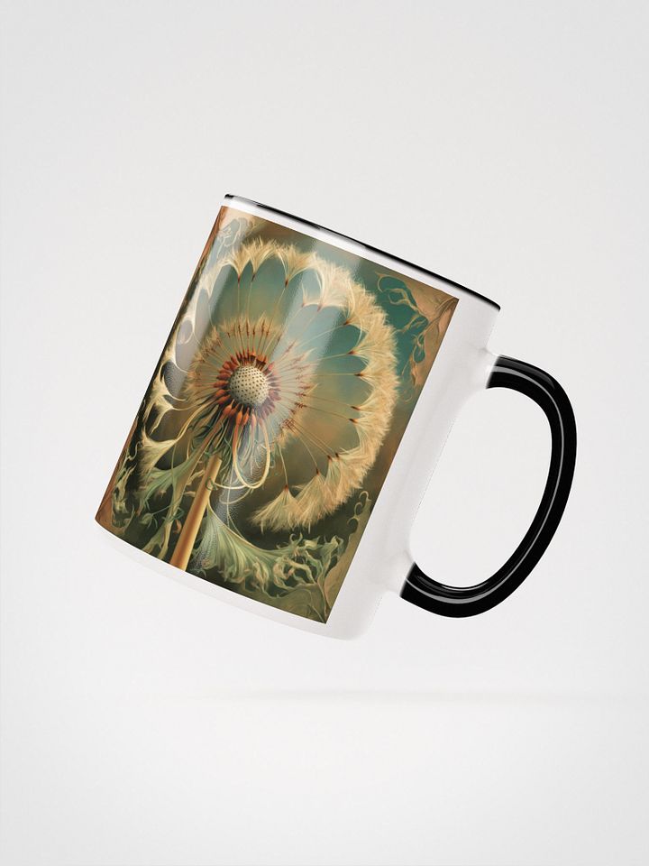 Art Nouveau Dandelion Flower Seed Head Mug product image (2)