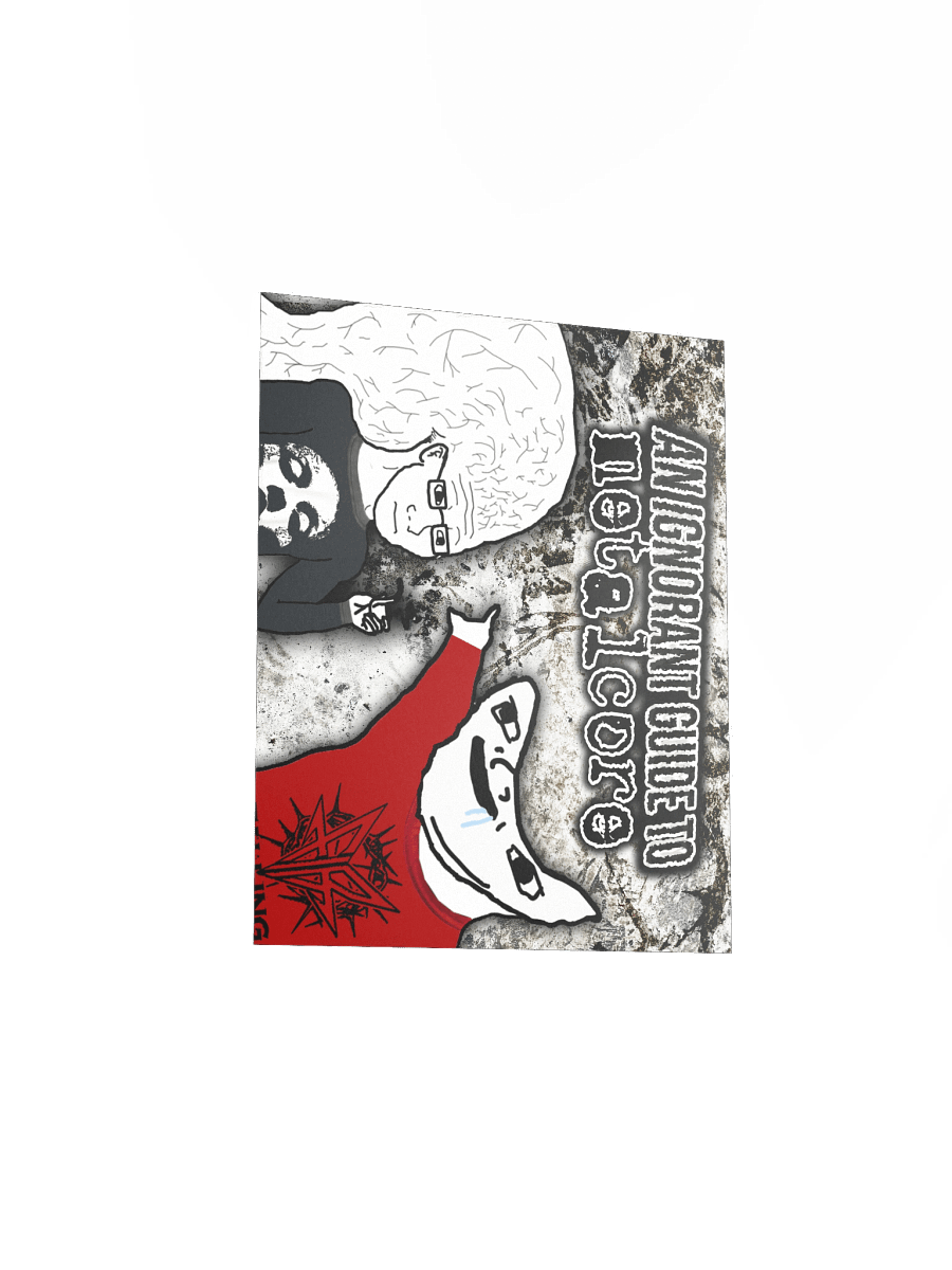 IGNORANT GUIDE TO METALCORE POSTER *LIMITED EDITION* product image (3)