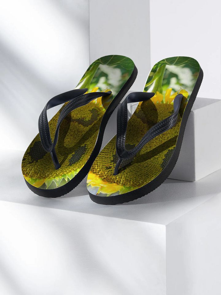 Sad Sunflower Thongs product image (1)