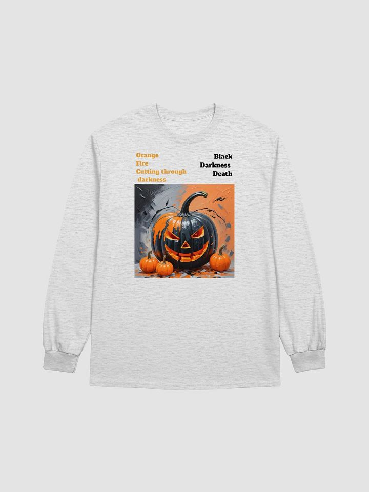 Glowing Pumpkin Patch Long Sleeve Tee product image (4)